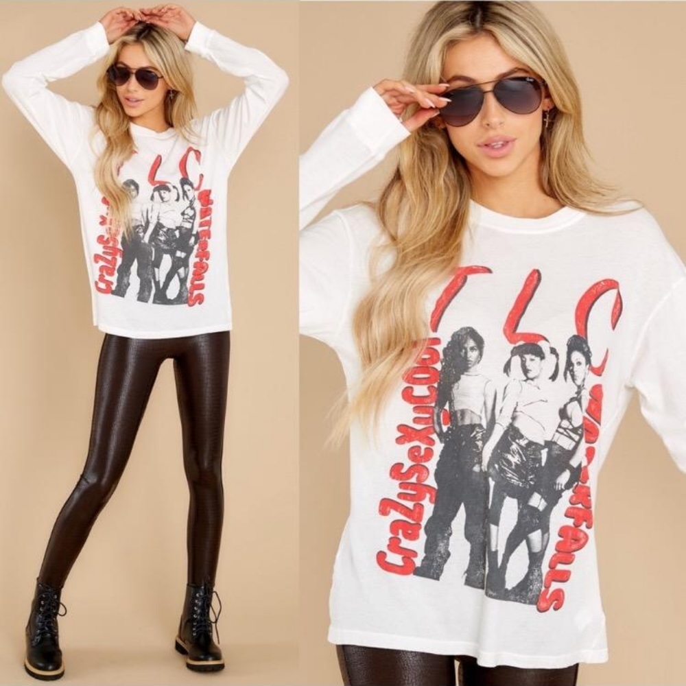 Daydreamer TLC Waterfalls Long Sleeve Graphic Tee